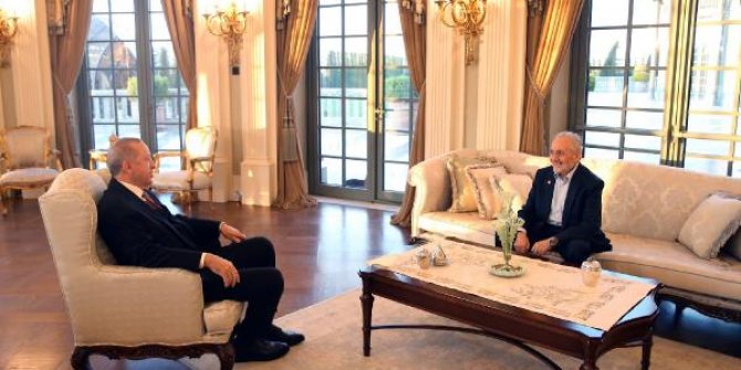 Cumhurbaşkanı Erdoğan, Saadet Partili Asiltürk ile iftar yaptı