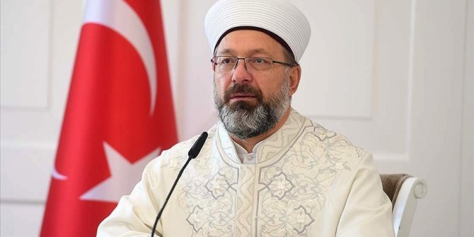Diyanet İşleri Başkanı Erbaş'tan, Pakistan'da meydana gelen patlamada yaralananlara geçmiş olsun mesajı