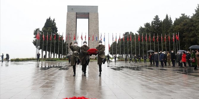 Çanakkale Kara Savaşlarının 106. yıl dönümünde şehitler anıldı