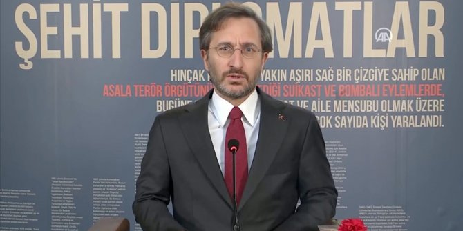 Fahrettin Altun: Talihsiz, hadsiz ve hükümsüzdür