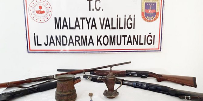 Malatya'da tarihi eser operasyonu: 2 gözaltı
