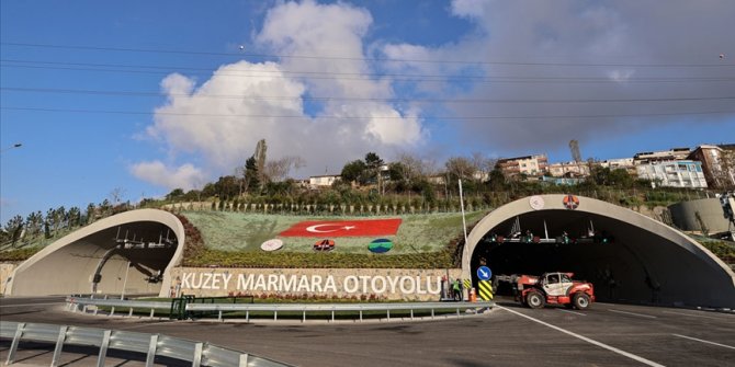 Kuzey Marmara Otoyolu'nun 7'nci kesimi açılışa hazır