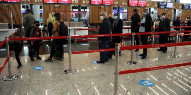 İstanbul Havalimanı'nda tam kapanma hareketliliği