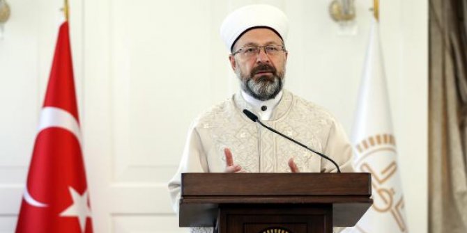 Erbaş'tan 'zekat' açıklaması