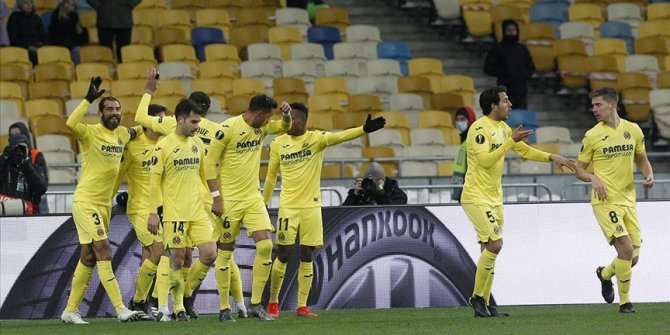 UEFA Avrupa Ligi'nde Villarreal, Arsenal'i 2-1 mağlup etti