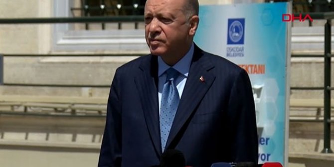 Cumhurbaşkanı Erdoğan: Aşı tedariğinde ben herhangi bir sıkıntı yaşayacağımızı kabul etmiyorum