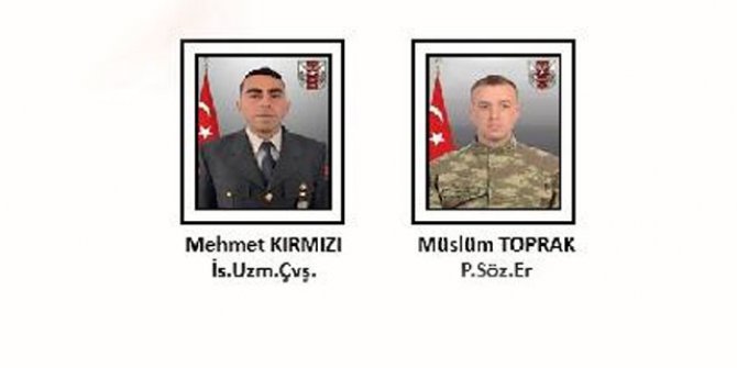 Pençe Yıldırım harekatında 2 asker şehit