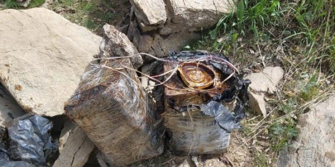 Bitlis kırsalında 90 kilo el yapımı patlayıcı ele geçirildi