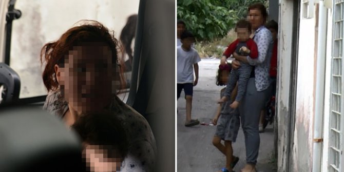 Adana'da, çocuklarına şiddet uygulayan kadına gözaltı