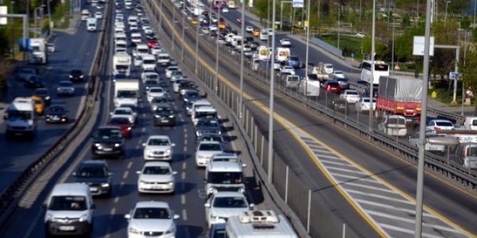 Avcılar'da trafik yoğunluğu