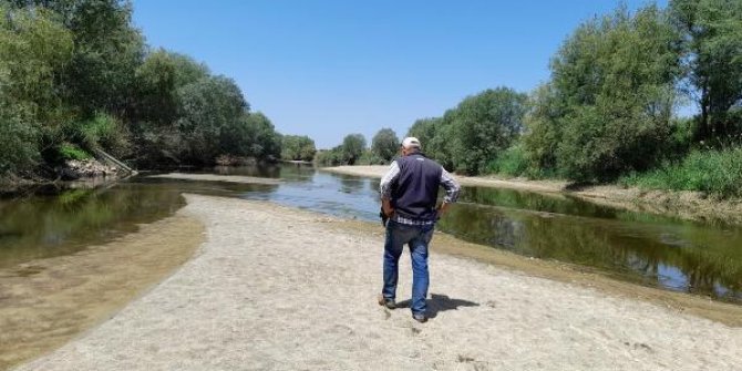 İlk kez böyle görüntülendi, Büyük Menderes Nehri kurudu