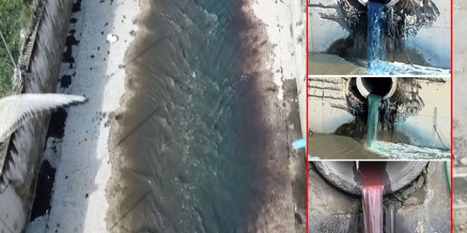 Her gün farklı renkte akan Haramidere'nin sırrı çözüldü