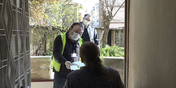 'Tam kapanma' desteği ihtiyaç sahiplerine konutlarında teslim ediliyor