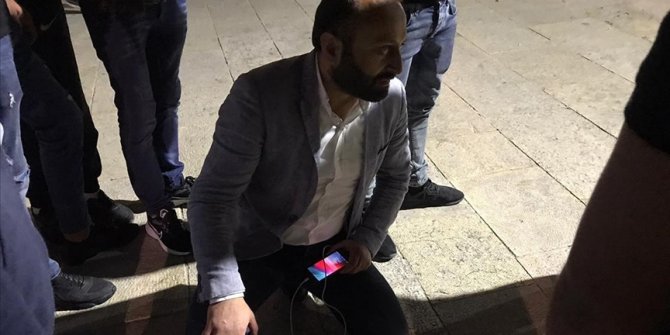 AA’nın Ortadoğu Editörü İsrail polisinin Mescid-i Aksa’daki müdahalesinde yaralandı