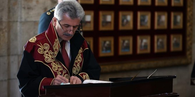 Danıştay Başkanı Yiğit: Hukuki ve milli değerleri gözeterek özverili gayretimizi daha da ileriye taşıyacağız