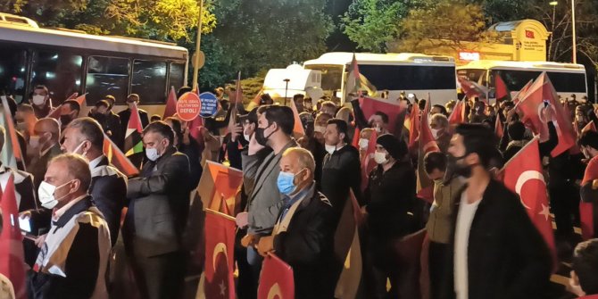Ankara'da İsrail protestosu