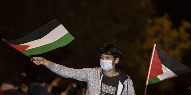 İsrail'in Mescid-i Aksa saldırıları Türkiye'de protesto edildi