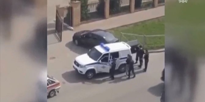 Tataristan'in başkenti Kazan’da bir okula silahlı saldırı düzenlendi