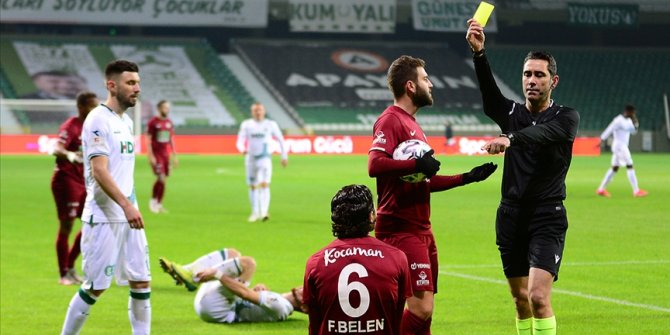 TFF 1. Lig'de bu sezon hakemlerin kart tercihi, son 10 sezonun gerisinde kaldı