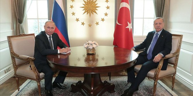 Cumhurbaşkanı Erdoğan, Rusya Devlet Başkanı Putin ile telefonda görüştü