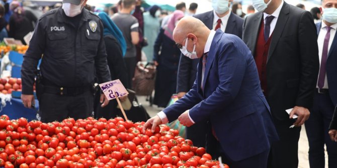 Altınok'tan semt pazarlarında pandemi denetimi