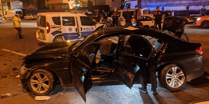 Polisi 90 kilometre peşine taktı, kovalamaca kazayla bitti: 2 yaralı