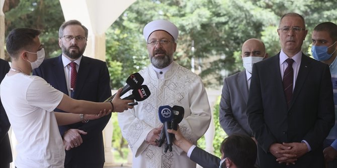 Diyanet İşleri Başkanı Erbaş: Bebek katili İsrail terörünün bir an önce durdurulması gerekiyor