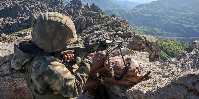 Irak'ın kuzeyindeki Avaşin-Basyan bölgesinde 3 PKK'lı terörist etkisiz hale getirildi
