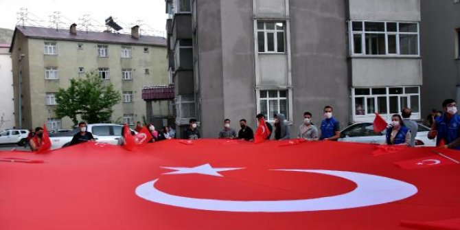 Bitlis’te İstiklal Marşı etkinliği