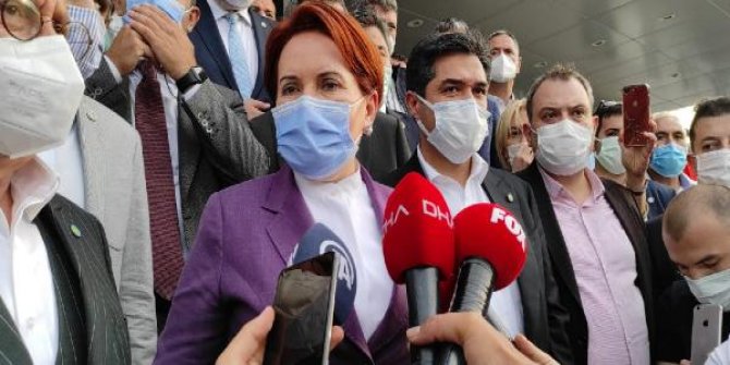 Akşener, Rize'de yaşanan gerginlik hakkında konuştu