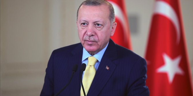 Cumhurbaşkanı Erdoğan'dan KKTC Sulamaları İletim Tüneli projesine ilişkin paylaşım