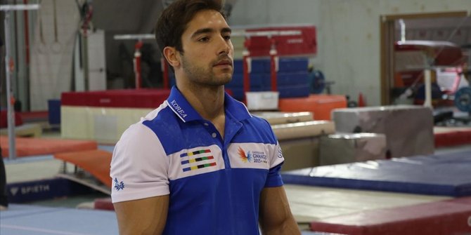 Milli cimnastikçi İbrahim Çolak, olimpiyatlarda adını tarihe yazdırmak istiyor