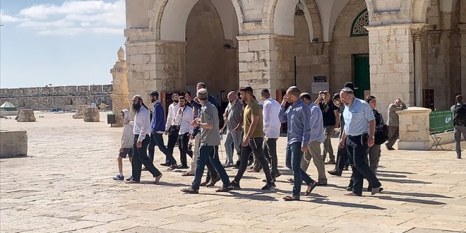 Filistin Dışişleri Bakanlığı: Yahudilerin Mescid-i Aksa baskını ateşkesi güçlendirme çabalarını hafife almaktır