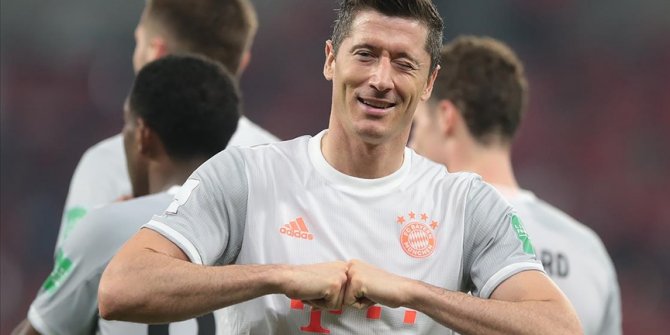 Avrupa'nın en golcüsü Bayern Münihli Lewandowski