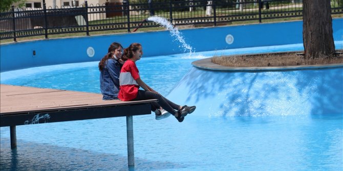 Kızlar Tepesi Parkı, Siirt'in sosyal yaşamına renk kattı