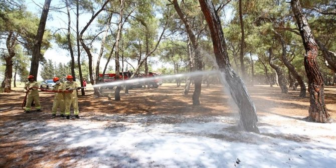 Doğu Akdeniz'in 'ateş savaşçıları' olası orman yangınlarına karşı teyakkuzda
