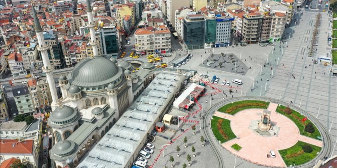 Cumhurbaşkanı Erdoğan'dan Taksim Camisi paylaşımı