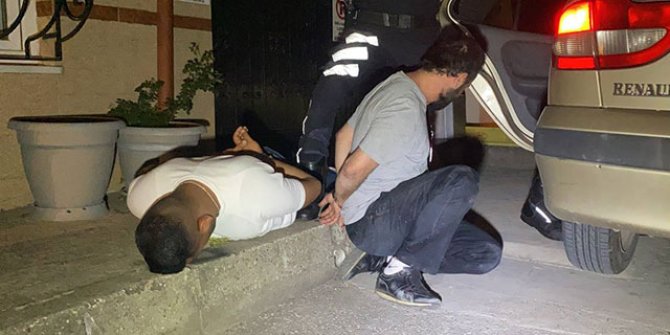 15 kilometrelik kovalamaca çıkmaz sokakta bitti: Polis şüphelinin protez dişini aradı