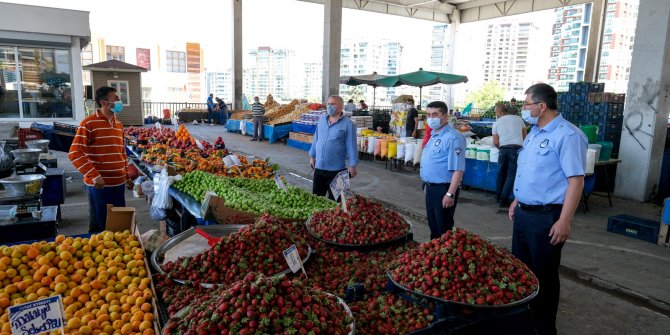 Pazarlarda denetimler sürüyor