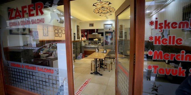 Kademeli normalleşme süreci kapsamında yeme-içme yerleri açıldı