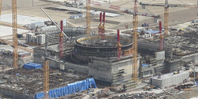 Akkuyu NGS'de birinci güç ünitesinin reaktör basınç kabının kurulumu tamamlandı