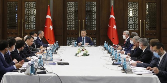 Fuat Oktay başkanlığında 4. Yargı Paketi'ndeki düzenlemelere ilişkin değerlendirme toplantısı yapıldı