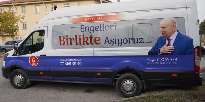 "Engelsiz Keçiören" için asansörlü araç filosu artırıldı