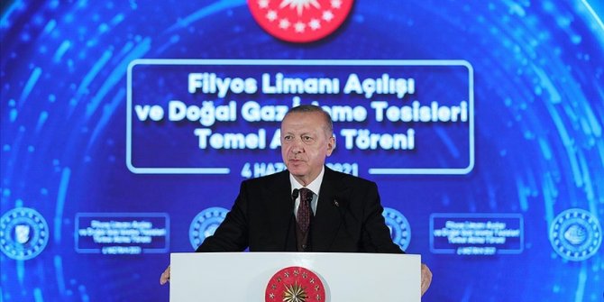 Cumhurbaşkanı Erdoğan: Amasra-1 kuyusunda 135 milyar metreküplük yeni bir doğal gaz keşfi daha yapıldı