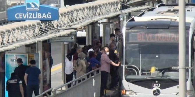 İstanbul'da trafik yoğunluğu