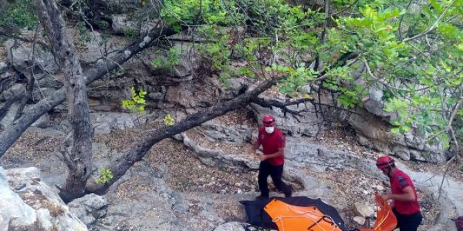 Likya Yolu’nda erkek cesedi bulundu