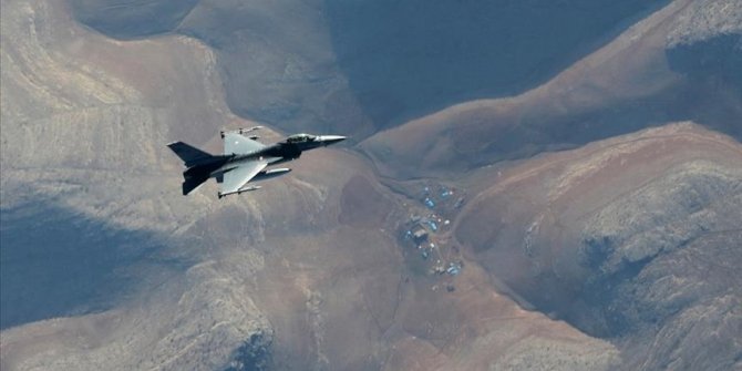 Irak'ın kuzeyinde 4 PKK'lı terörist etkisiz hale getirildi