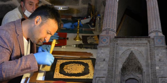 Çifte Minareli Medrese için toplanan 2 bin eser restore ediliyor