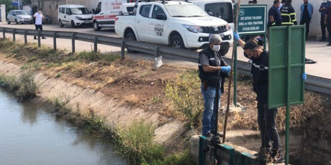 Sulama kanalında erkek cesedi bulundu