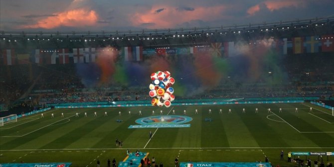 2020 Avrupa Futbol Şampiyonası açılış seremonisi yapıldı